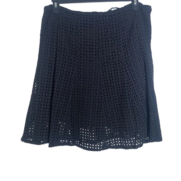 Investments Black **A-Line** Knee **Length Skirt** - Picture 3 of 12